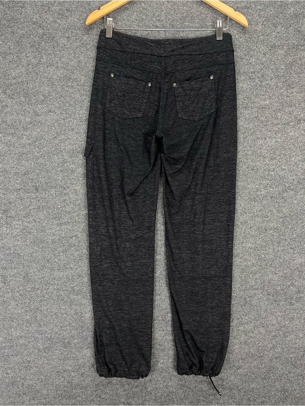 Athleta Bettona Boyfriend Jogger Pants Black/Gray Size XS Stretch Athleisure - Picture 3 of 9